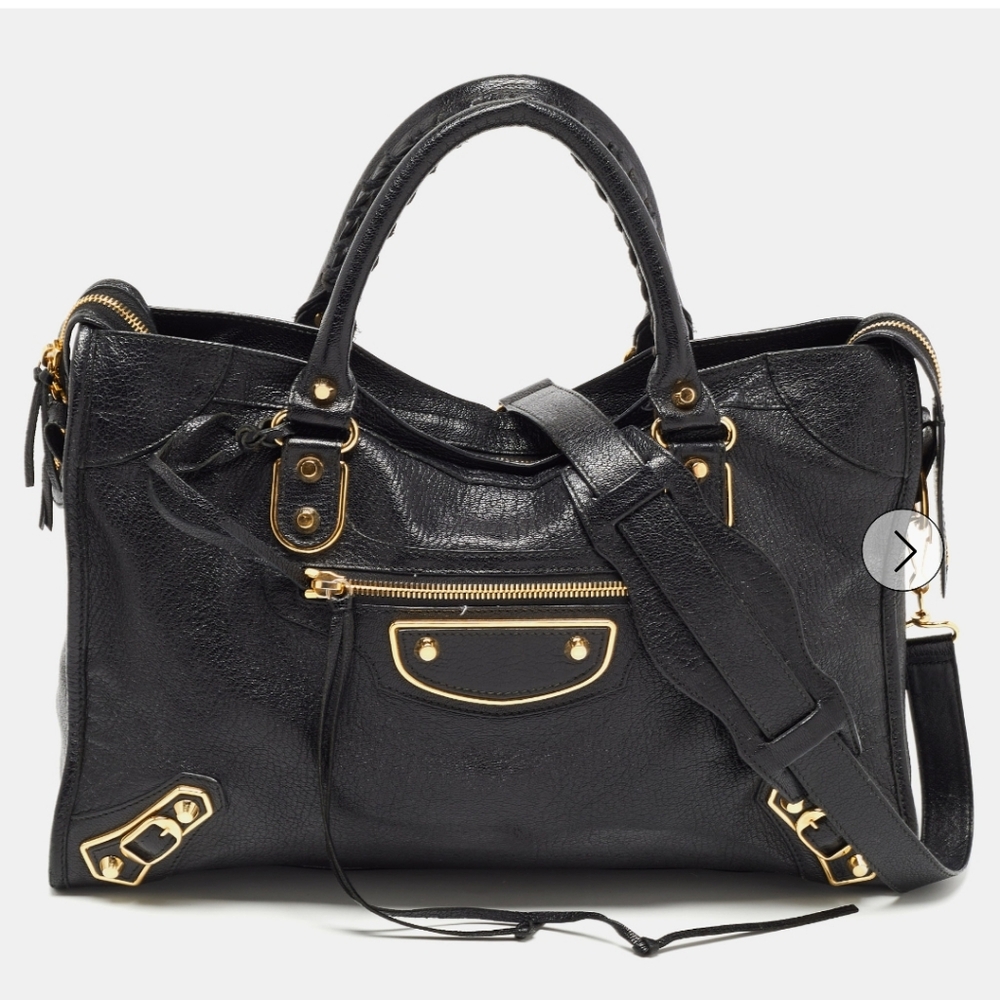❣️Balenciaga Metallic Edge Motorcycle City Bag❣️